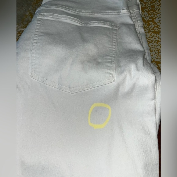 J. Crew Petite 9" vintage slim straight jean AV702 white 32P - Picture 3 of 6